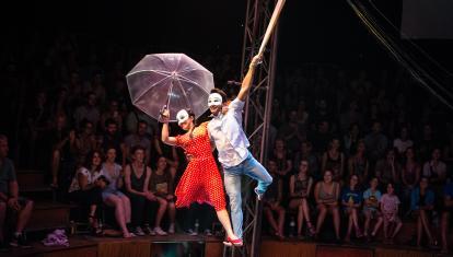 Performers at the Siem Reap Phare Circus