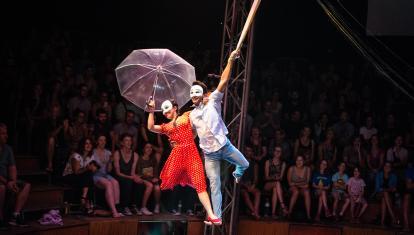 Performers at the Siem Reap Phare Circus