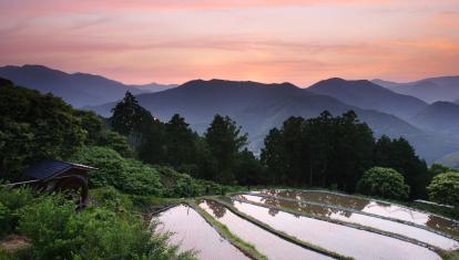 Takahara village in Kumano Kodo