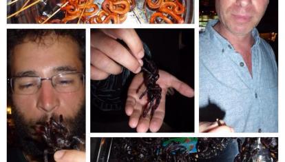 Tasting delicacies