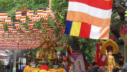 Buddhist festival in Hanoi
