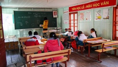 Floating Schoolroom in Vietnam