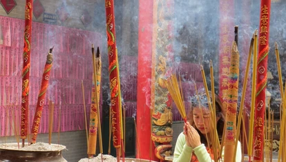 Incense in Saigon