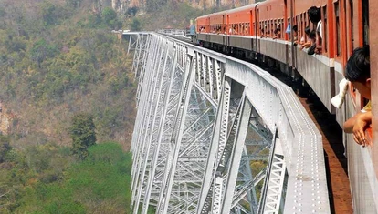 MYR- Gokteik Rail Viaduct-Pyin Oo Lwin