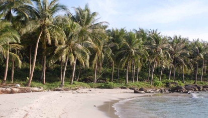 The wonderful white sand of Koh Rong