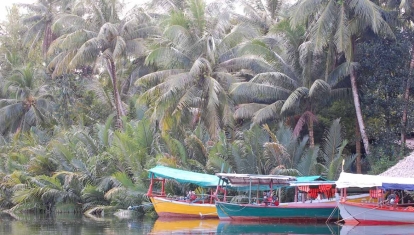 Boats on the Tatai River