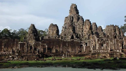 Bayon from afar