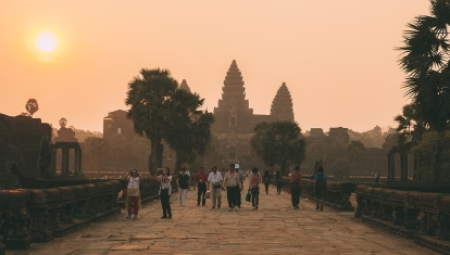 Sunrise over Angkor Wat