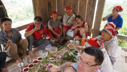 Lunch with the locals
