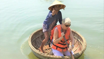 Edited, Basket Boats in Hoi An