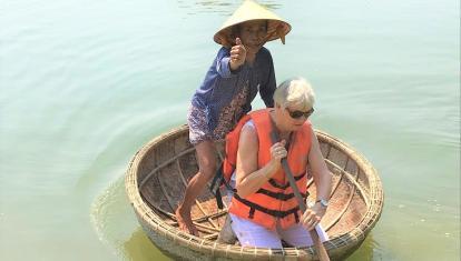 Edited, Basket Boats in Hoi An