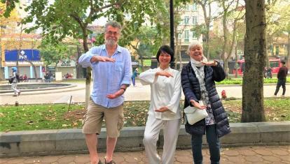 Tai chi in Hanoi