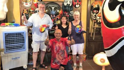Edited, Paper Mask Making Class in Hoi An