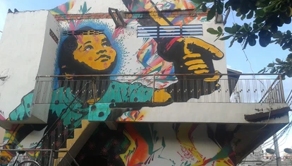 Street art in Cambodia