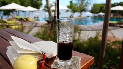 Coffee at a resort in Phu Quoc