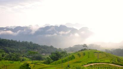 Pu Luong rice terraces, Vietnam