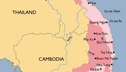 Vietnam-malaria-map