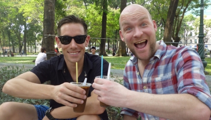 Drinks with friends