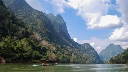 Northern Laos Boating