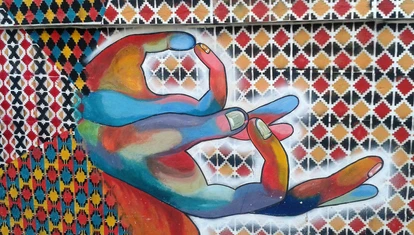 Street art in Phnom Penh