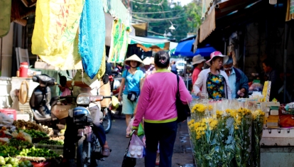 Ho Chi Minh City food market