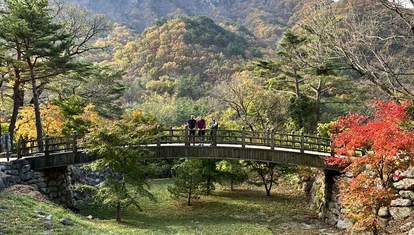 Hiking in Korea