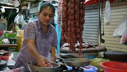 Cambodian street food