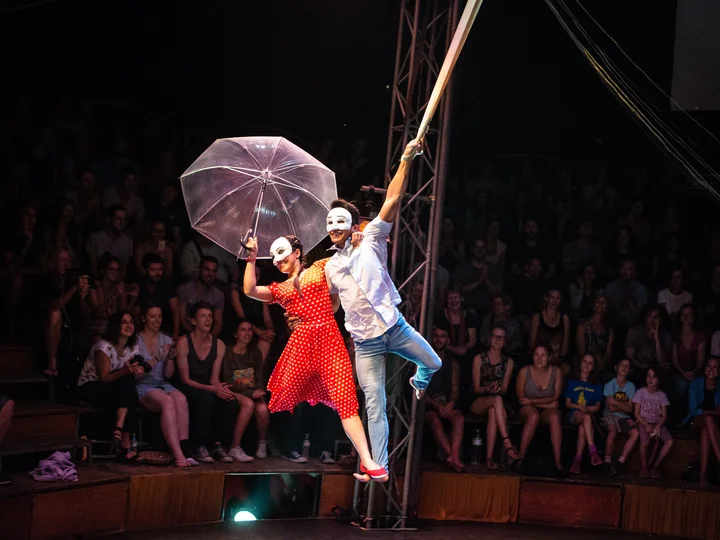 Performers at the Siem Reap Phare Circus