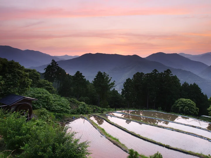 Takahara village in Kumano Kodo 