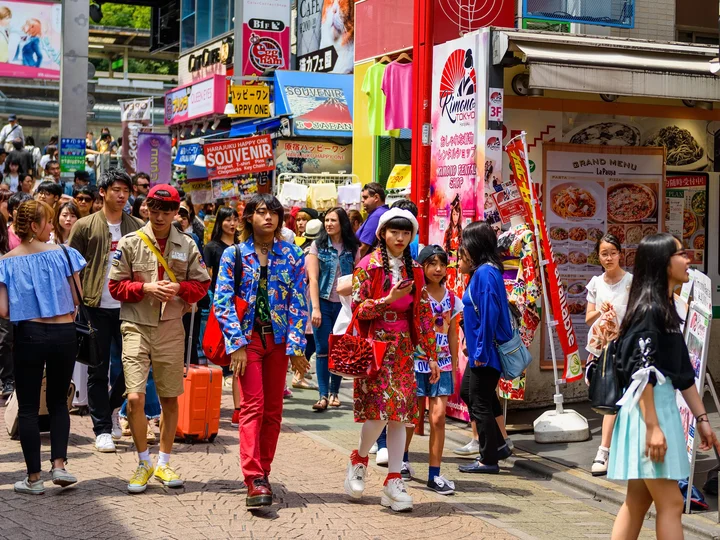Harajuku street fashion 