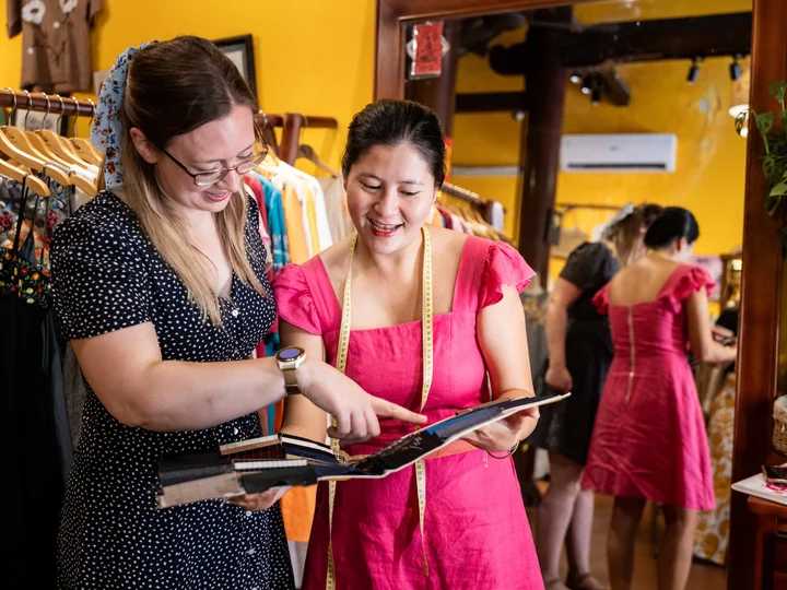 Tailormade clothes experience in Hoi An Vietnam