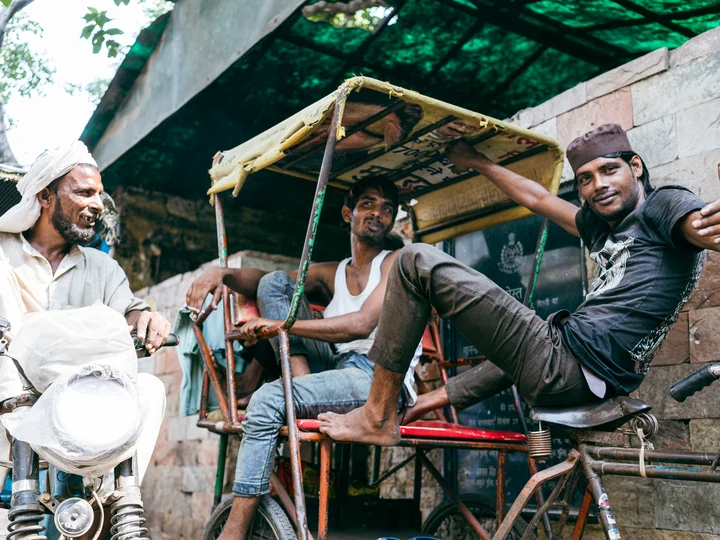 Locals in India