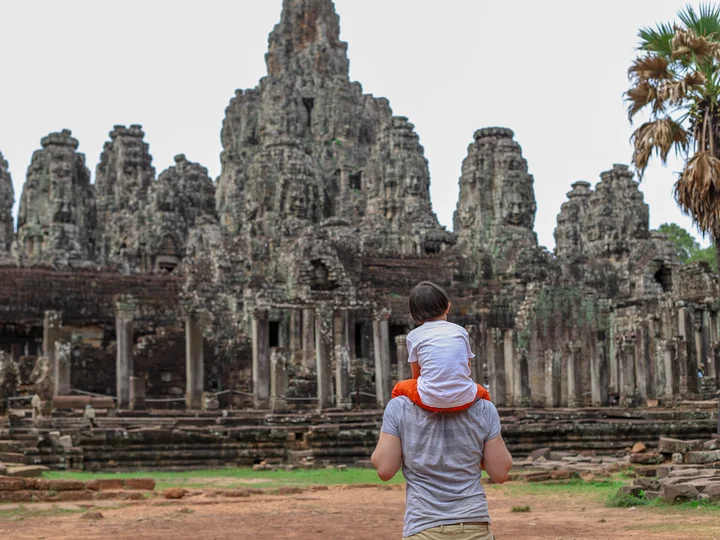 Angkor Wat Family scavenger hunt Cambodia