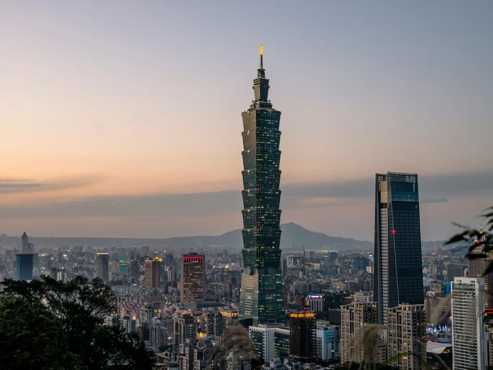 Taipei 101 from Elephant Mountain
