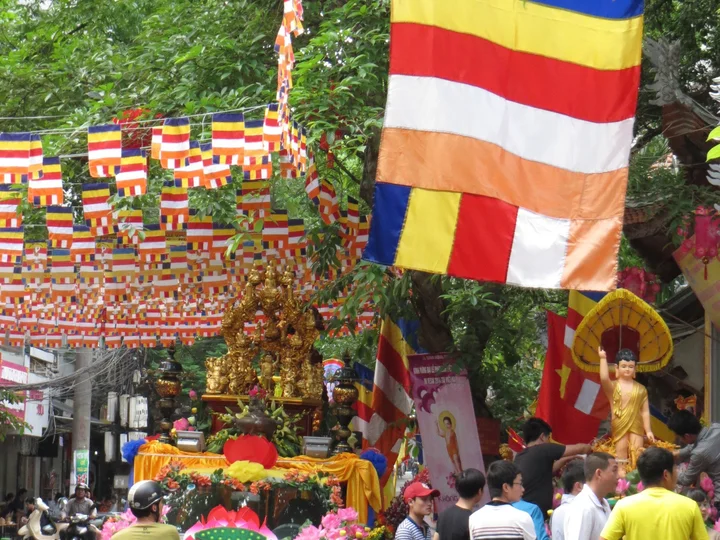 Buddhist festival in Hanoi