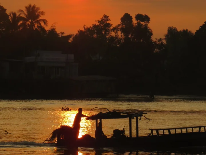 Mekong Delta at Sunrise