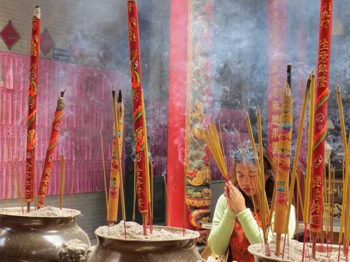 Incense in Saigon