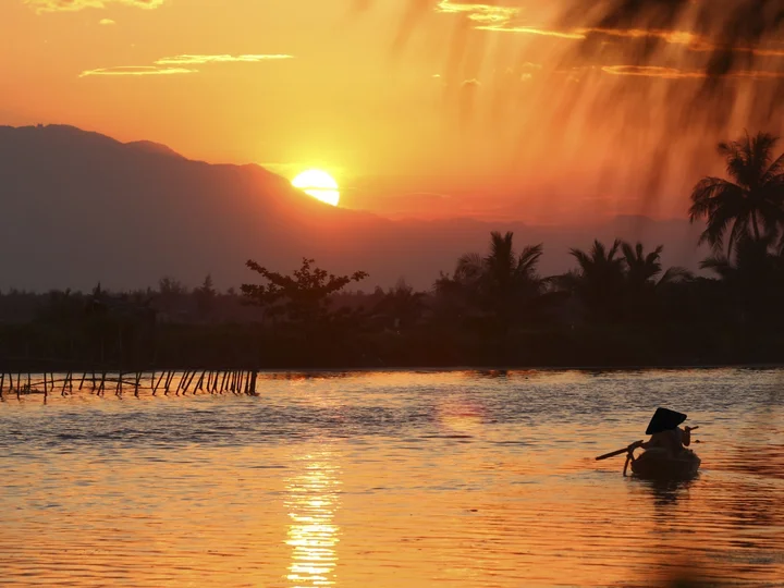 Sunset in the Delta