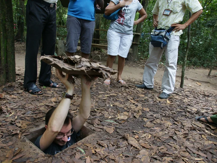 Visiting the Cu Chi Tunnels