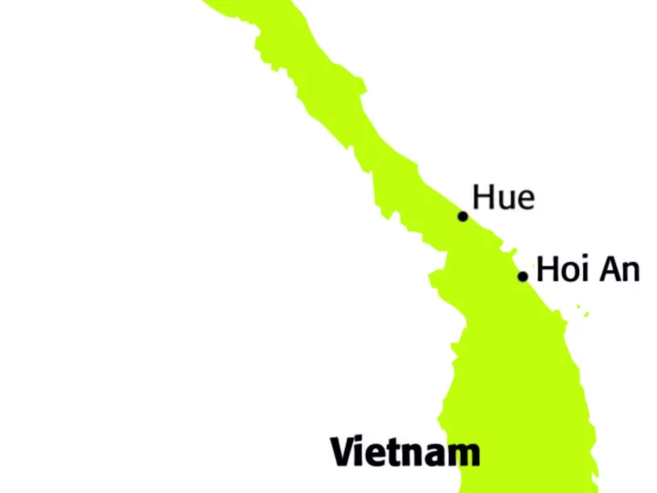 Map of Vietnam