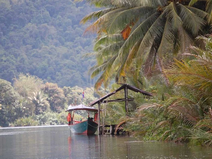 Boats on the Tatai River