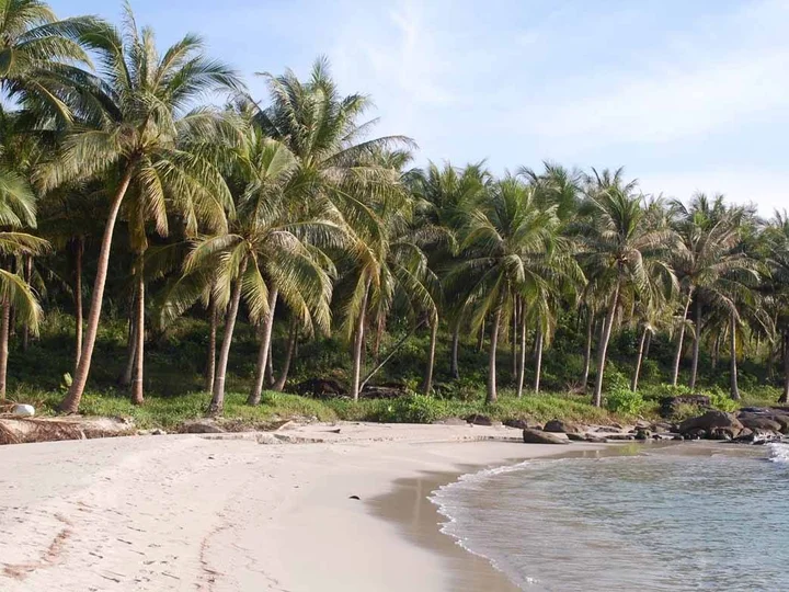 The wonderful white sand of Koh Rong