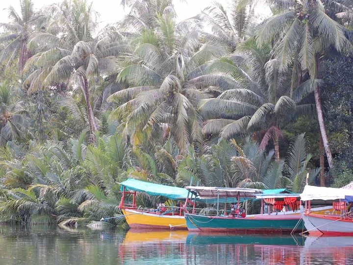 Boats on the Tatai River