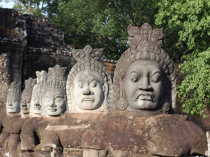Bayon Faces