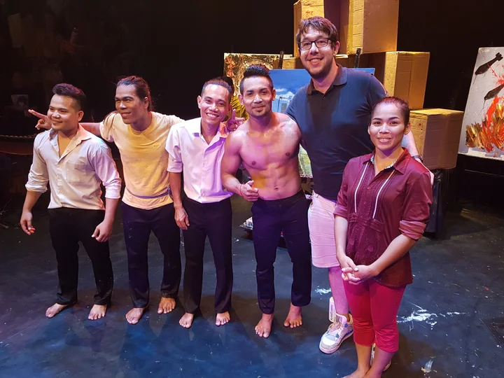 Phare cast and Dylan