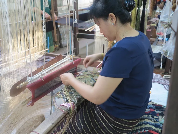 Carol Cassidy workshop Vientiane Laos