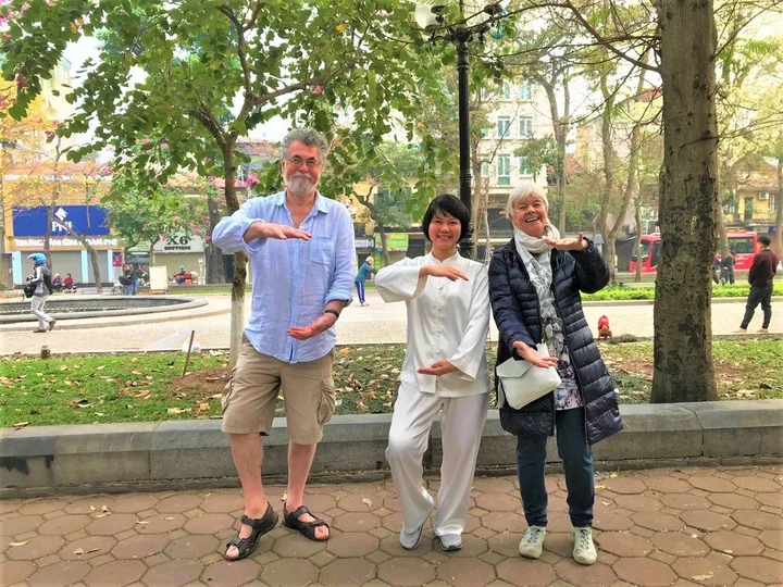 Tai chi in Hanoi