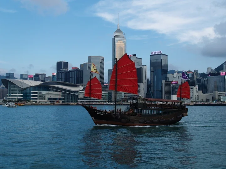 Hong Kong harbour