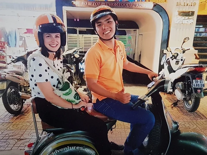 Vespa street food tour Ho Chi Minh City