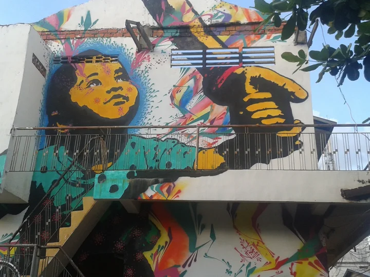 Street art in Cambodia